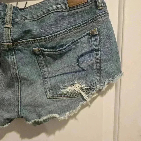 P7015 american eagle short shorts distressed size30in - Picture 6 of 8